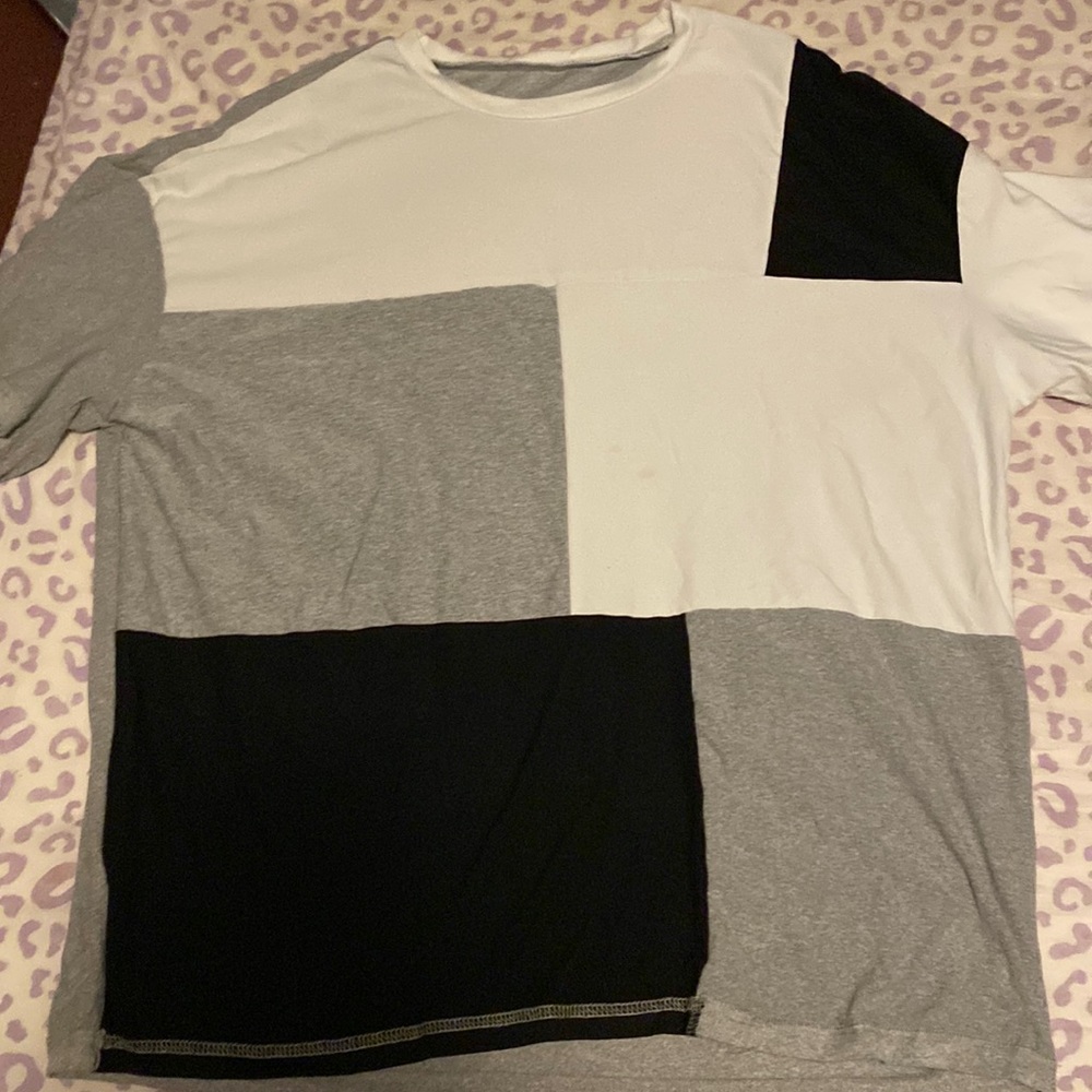 shein block shirt